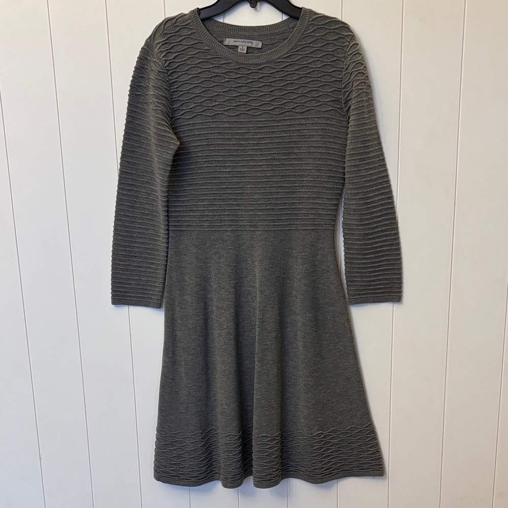 Marc New York Gray Sweater Dress! small